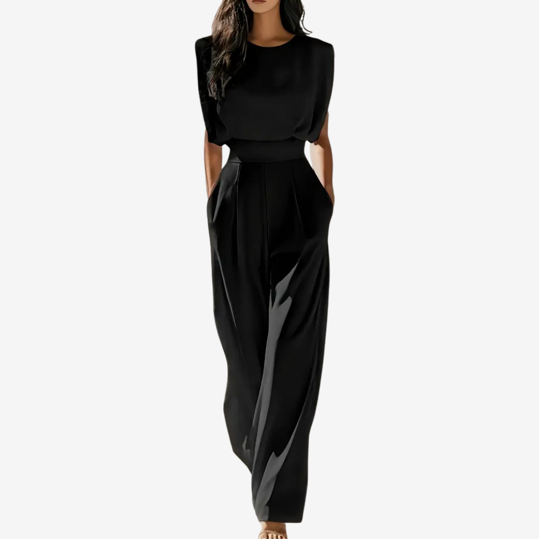 Betty - Elegant Wide-Leg Jumpsuit