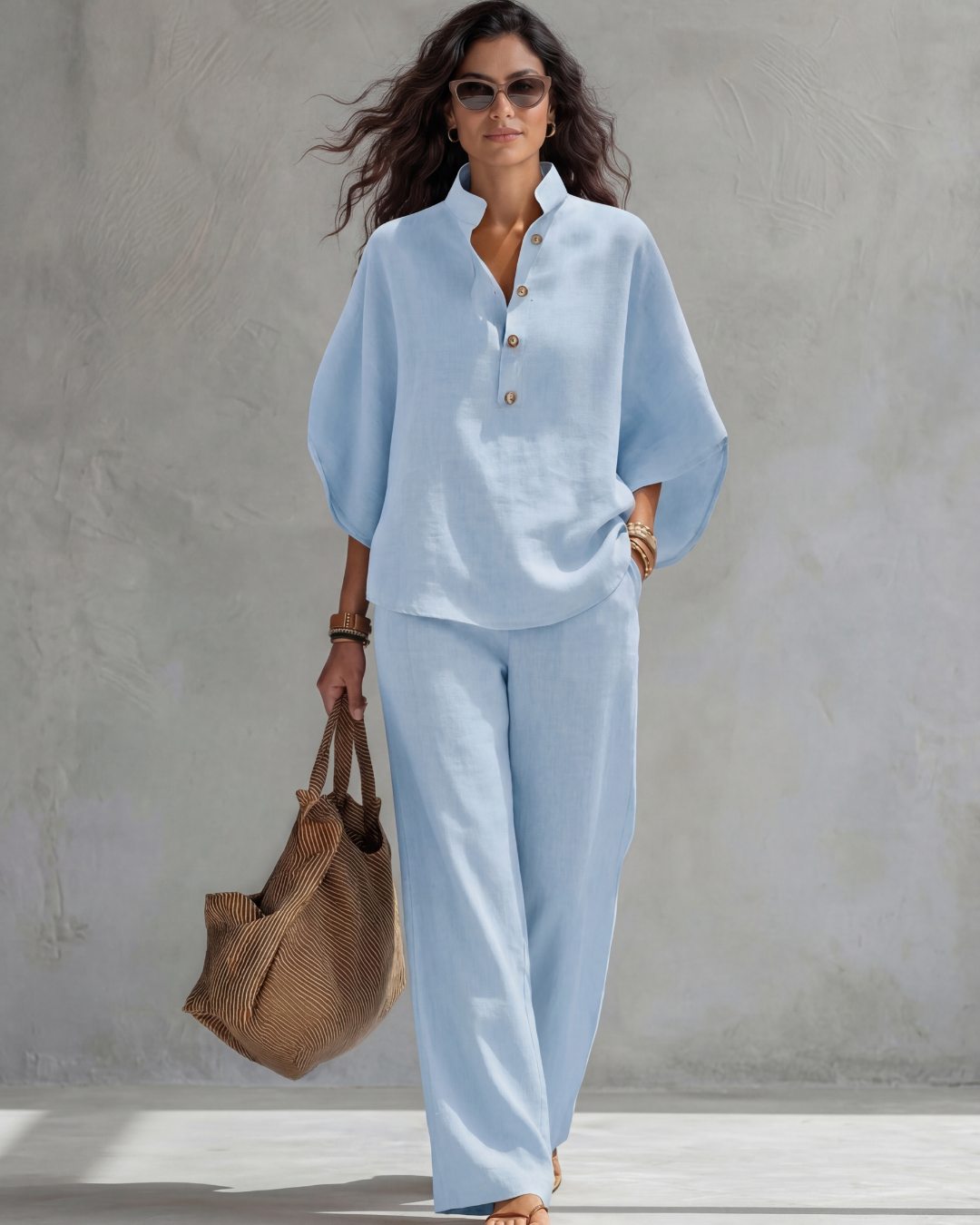Elaine - Flowy Two-Piece Set
