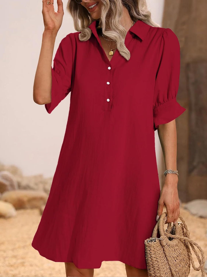 Cameron | Elegant Ruffle Dress