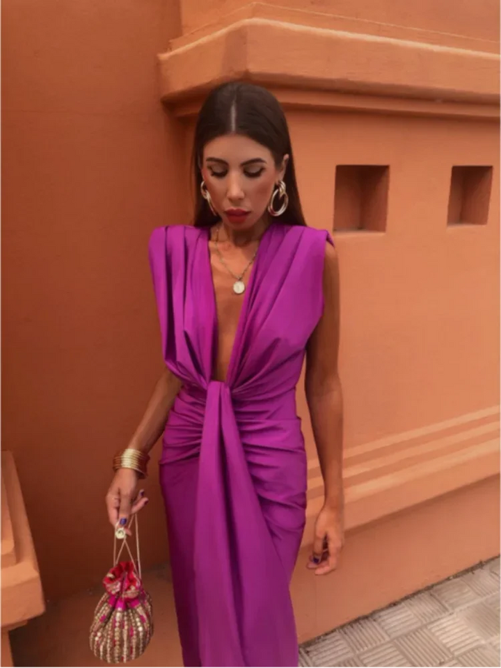 Sophia™ | Elegant Pleated Dress