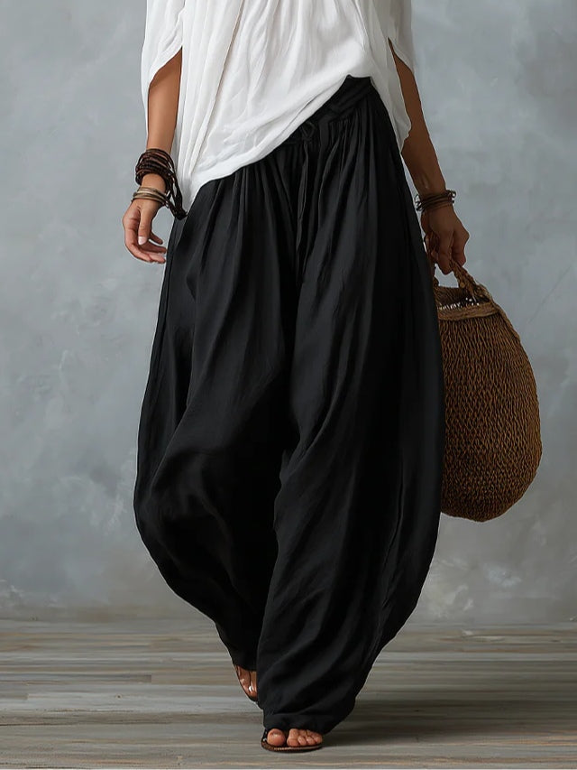 Bianca™ | Off-Shoulder Top &amp; Lantern Pants Set