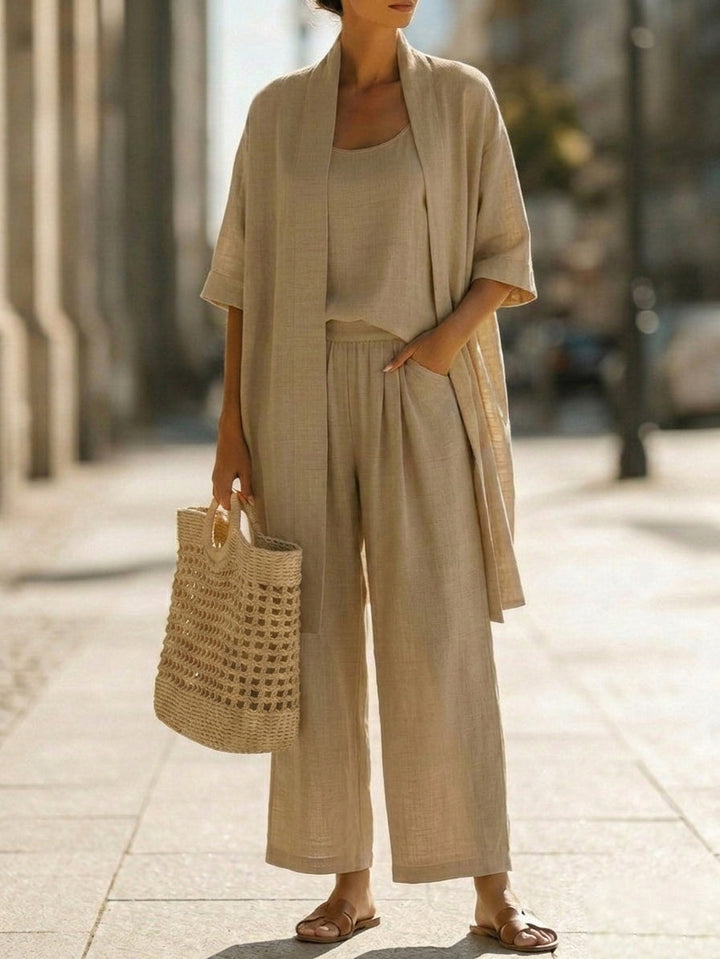 Lois - Relaxed Wide-Leg Set