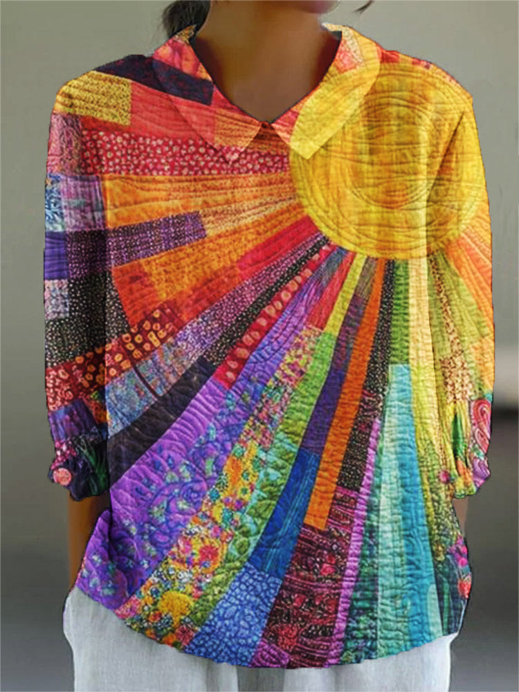 Anna Gentle Pleat Blouse